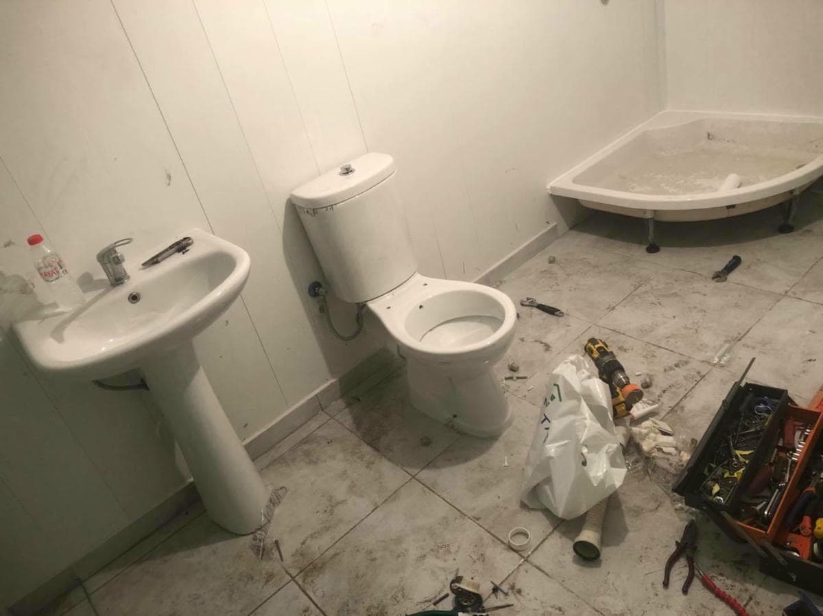 Sıhhi tesisat gider hattı temizleme